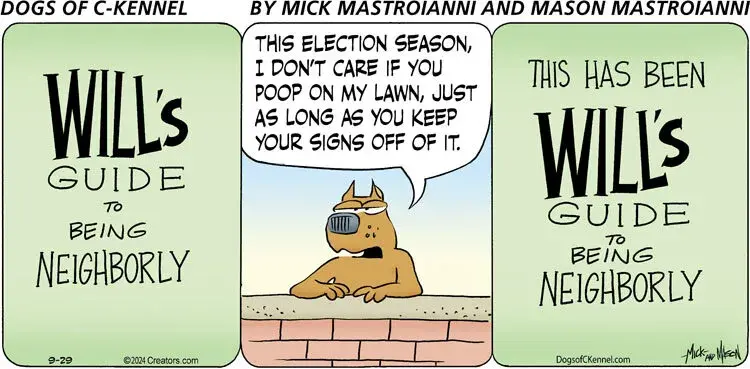 Dogs of C-Kennel for Sep 29, 2024