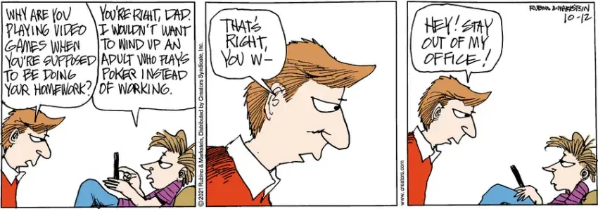 Daddy's Home for Oct 12, 2021