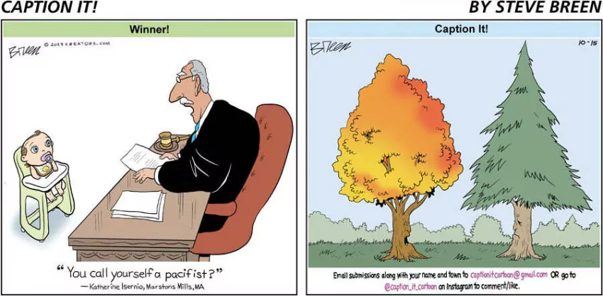 Caption It! for Oct 15, 2023