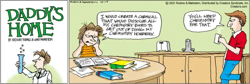 Daddy's Home for Oct 17, 2021