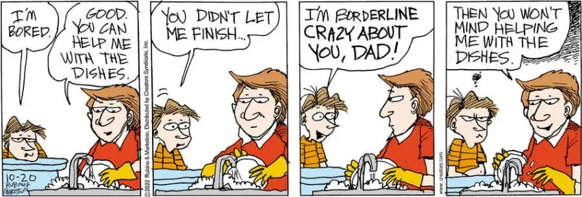 Daddy's Home for Oct 20, 2022