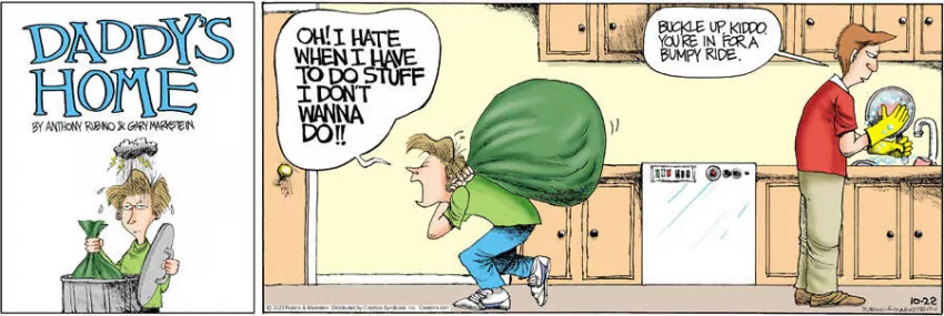 Daddy's Home for Oct 22, 2023