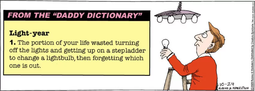 Daddy's Home for Oct 24, 2023