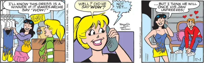 Archie for Nov 01, 2024