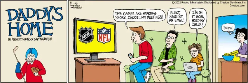 Daddy's Home for Nov 06, 2022