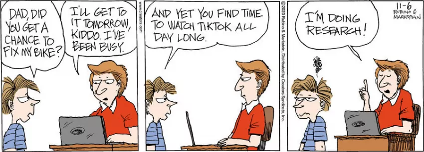 Daddy's Home for Nov 06, 2023