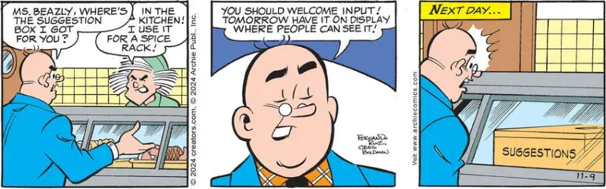 Archie for Nov 09, 2024