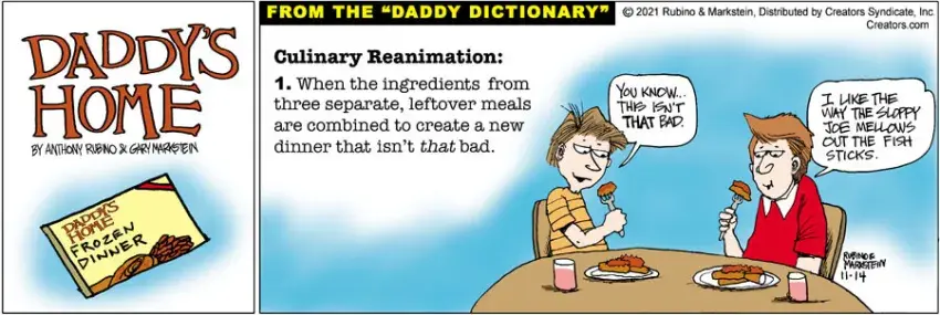 Daddy's Home for Nov 14, 2021