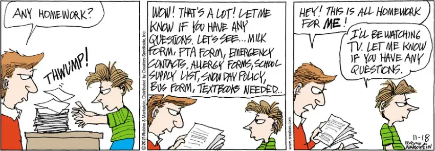 Daddy's Home for Nov 18, 2021