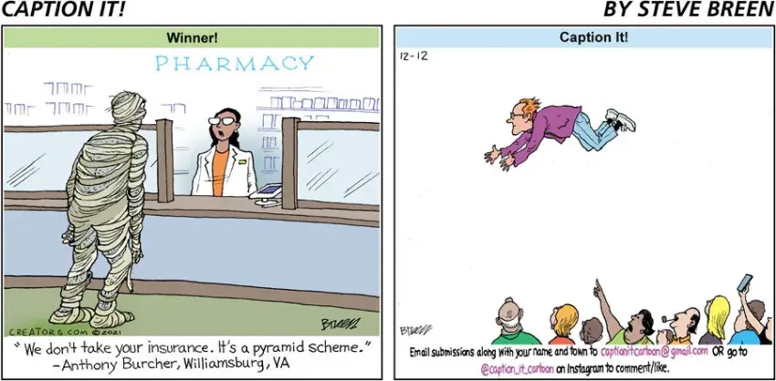 Caption It! for Dec 12, 2021