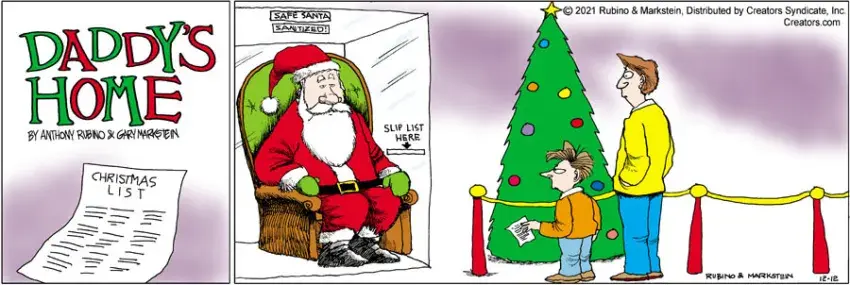 Daddy's Home for Dec 12, 2021