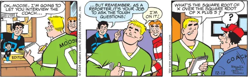 Archie for Dec 13, 2024