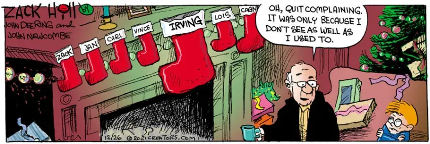 Zack Hill for Dec 26, 2021