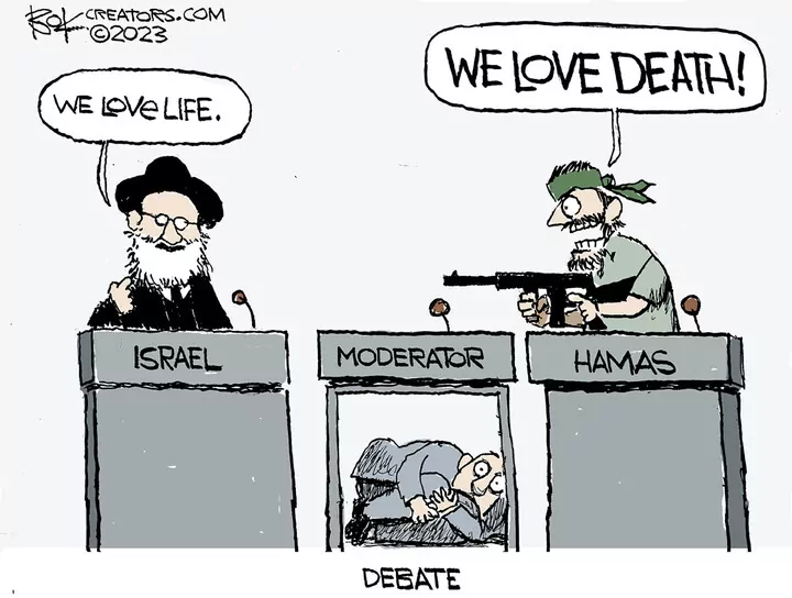 Chip Bok for Oct 14, 2023