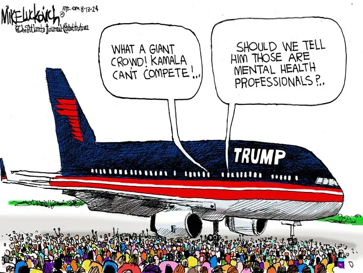 Mike Luckovich for Aug 13, 2024