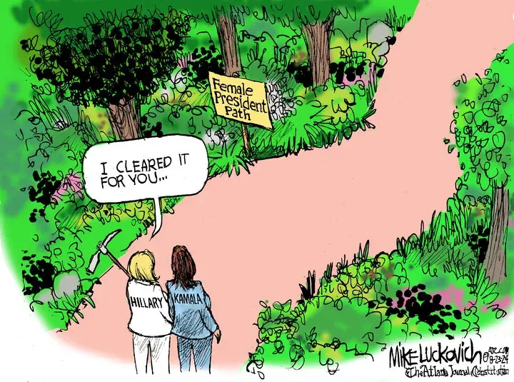 Mike Luckovich for Aug 23, 2024