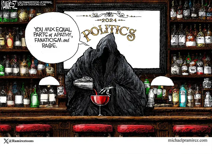 Michael Ramirez for Sep 18, 2024