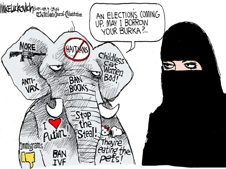 Mike Luckovich for Sep 29, 2024