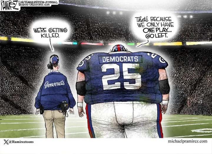 Michael Ramirez for Feb 10, 2025