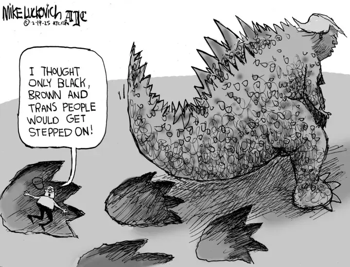 Mike Luckovich for Feb 19, 2025